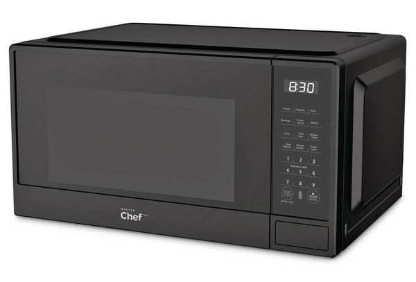 MasterChef Matte Microwave, Black, 1.1-cu-ft E2