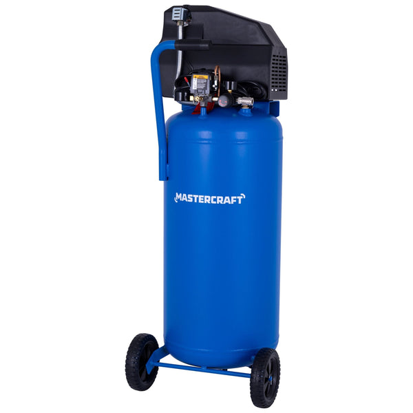 Mastercraft 20-Gallon Oil Free Vertical Air Compressor, 135 PSI O8