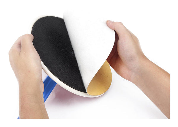 Mastercraft 220-Grit Fine Hook & Loop Sandpaper Discs For Random Orbital Sander, 9-in, 10-pc N4