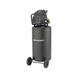 Mastercraft 26-Gallon Oil-Free Portable Vertical Air Compressor, Matte Black, 135 PSI, 1.8HP
