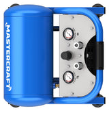 Mastercraft 5-Gallon Air Compressor with Control Panel, 175 PSI, 1.5 HP