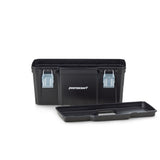 Mastercraft Portable Plastic Tool Box with Removable Tray & Tray Top, Blue, 19-in, Mastercraft Jumbo Hex Key Set/Allen Wrench Set, Metric, High...