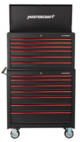 Mastercraft Tool Chest with 6 Drawers, Black, 36-in