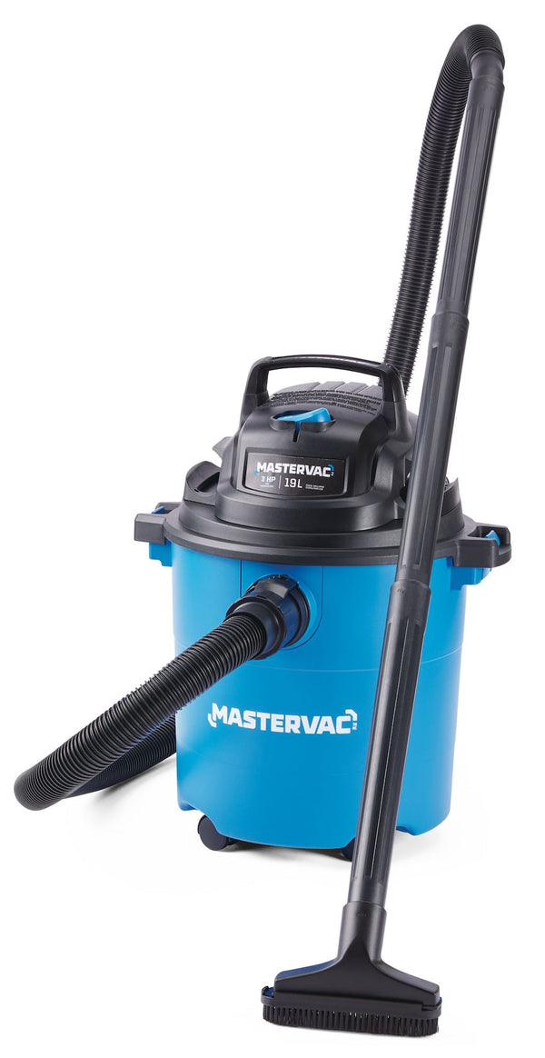 Mastervac VOC507P 4.0 Peak HP Wet/Dry Shop Vacuum with Hose & Accessories, 18.9-L L7