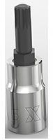 MAXIMUM 1/4-in Drive Triple Square Hex Bit Socket N4