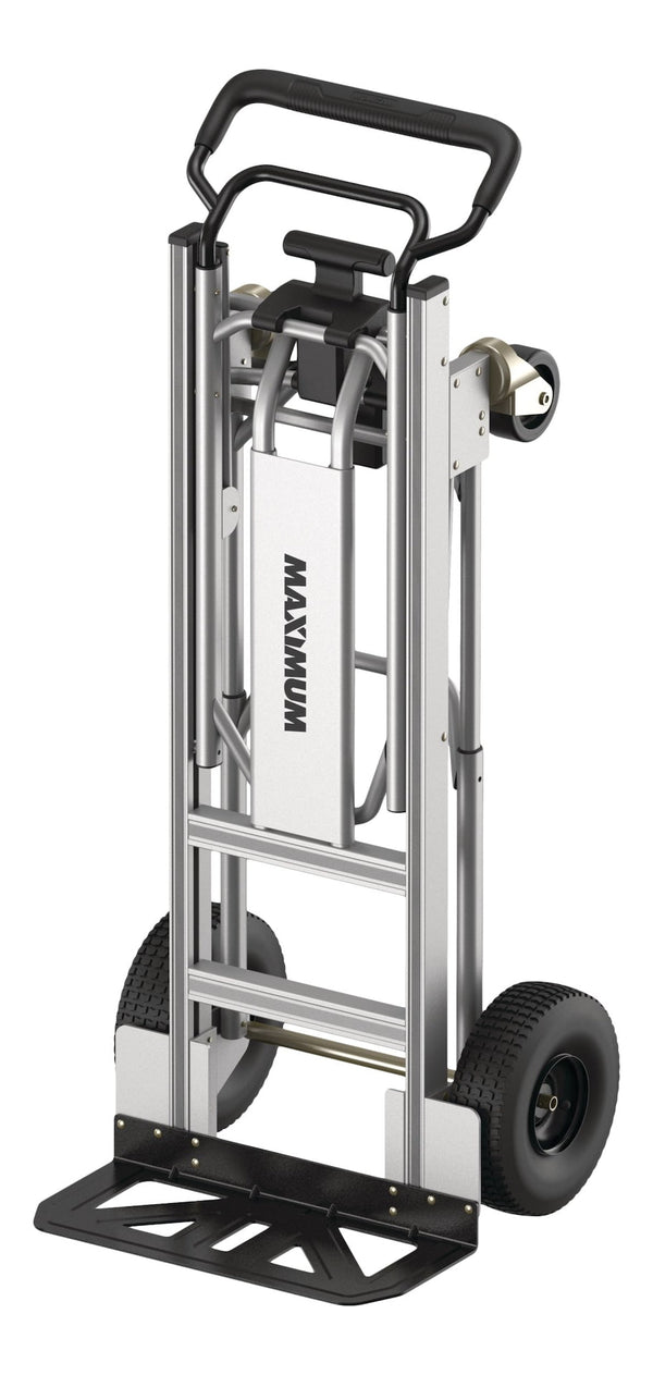 MAXIMUM 3-in-1 Hybrid Aluminum Hand Truck & Cart, 800 lb & 1000 lb Load Capacity, No Assembly Required E9