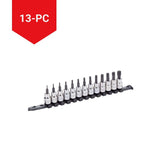MAXIMUM 3/8-in Drive Tamper Proof Torx Bit Socket Set, Heat-Treated, 13-pc
