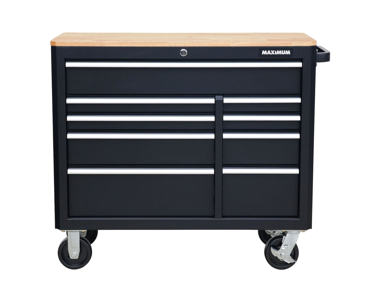 MAXIMUM Tool Cabinet with Integrated Power Strip, 43-in