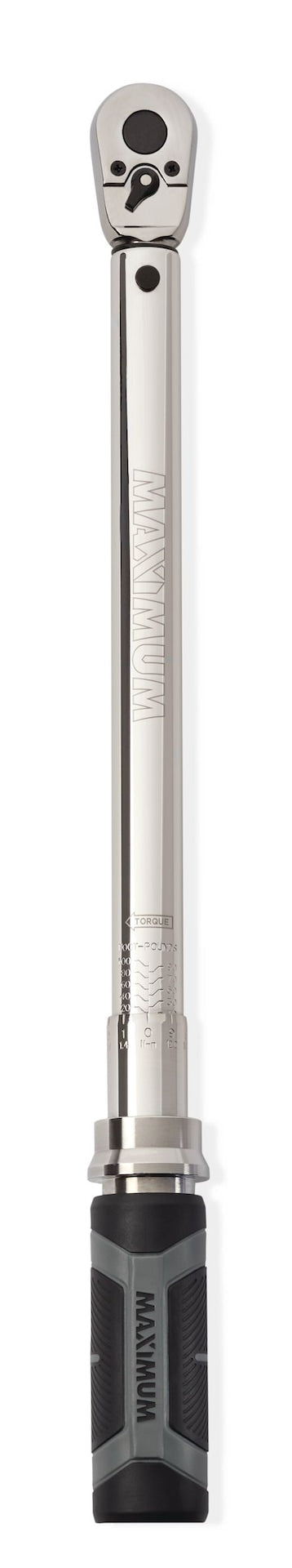 MAXIMUM Torque Wrench, 3/8-in Drive, 20-100 ft-lb Q7
