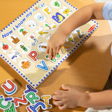 Melissa & Doug Alphabet Sound Puzzle Playset, Ages 3+