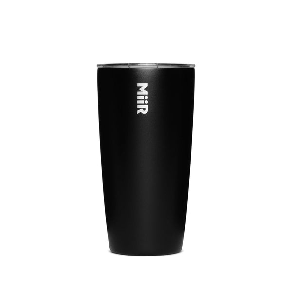 MiiR Insulated Stainless Steel Travel Tumbler with Press-Fit Slide Lid, Black, 16-oz Q5