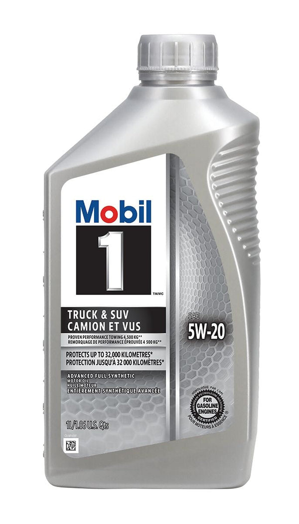 Mobil 1 Truck & SUV 5W20 Synthetic Engine/Motor Oil, R1