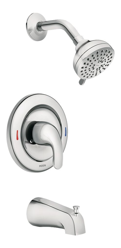 Moen Adler Single Handle Tub Shower with Posi-Temp, Chrome C3