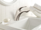 Moen Zarina Single Handle Bathroom Faucet, Spot Resist Brushed Nickel
