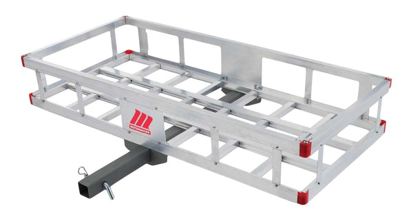 MotoMaster Aluminum Hitch Basket Cargo Carrier, 500-lb Capacity U0
