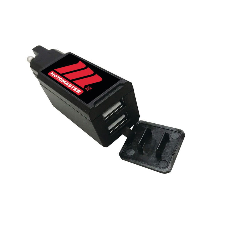 MotoMaster Dual USB Port with SAE Quick-disconnect K7