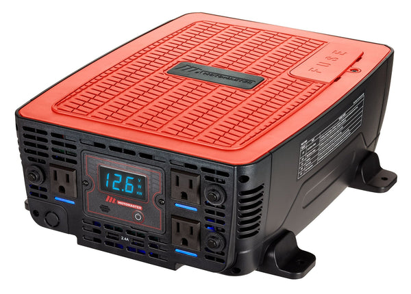 MotoMaster Power Inverter, 3000W, Includes Battery Cables D1