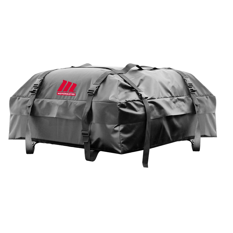 MotoMaster Rooftop Cargo Carrier Bag, 15 cu. ft, Black O4