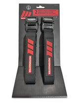 MotoMaster Rubber Padded Cam Buckle Tie Down Straps, 2-pk