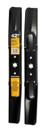 MTD Lawn Tractor 2-in-1 2-Blade Set, 6-Point Star Mount, 42-in