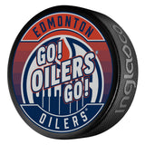 NHL Edmonton Oilers Dual-Image Lenticular Hockey Puck, 6-oz