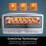 Ninja Flip Space-Saving 8-in-1 Toaster Oven & Air Fryer