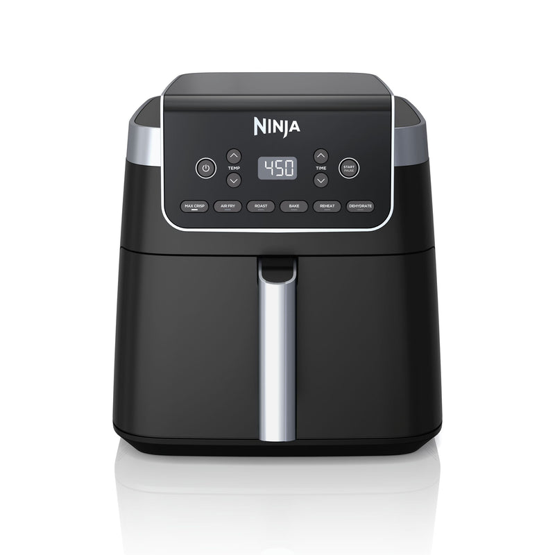 Ninja Pro XL 6-in-1 Air Fryer with Non-Stick Basket & Recipe Book, 6.5-qt M9