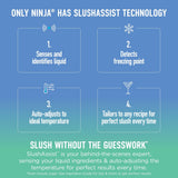 Ninja Slushi XL Slushie Machine with SlushAssist Technology, Crema, FS601CBR