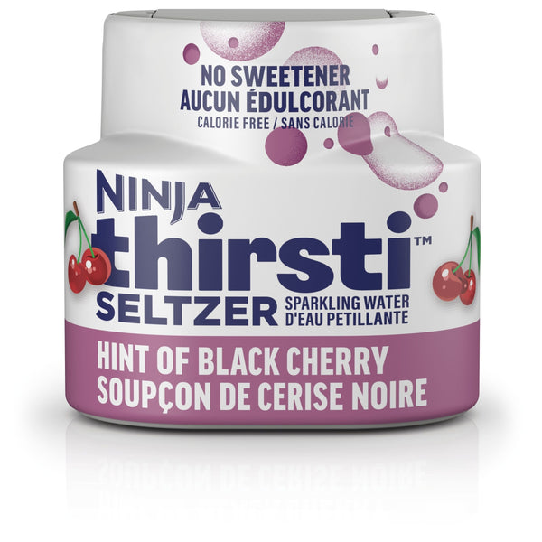 Ninja Thirsti SELTZER Black Cherry Flavoured Water Drops I3