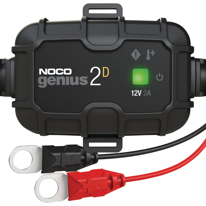NOCO GENIUS2D Onboard Smart Battery Charger/Maintainer/Desulfator, 2-Amp, 12V R6
