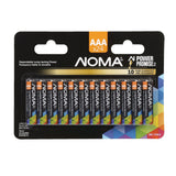 NOMA AAA Alkaline Batteries, Long Lasting, All Purpose, 24-pk