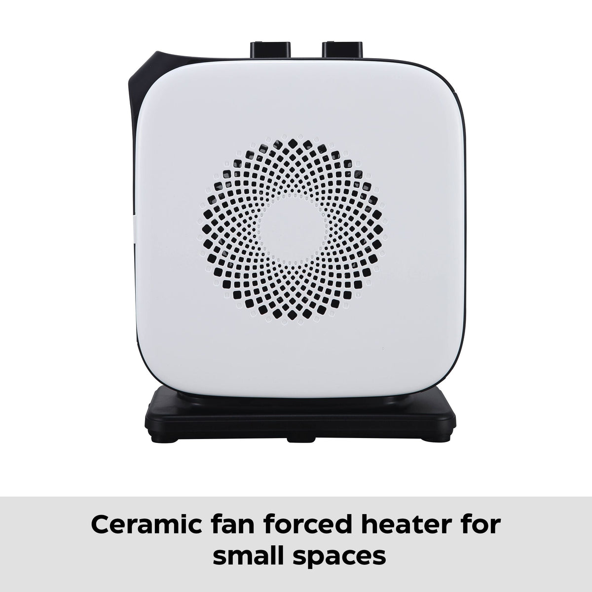 NOMA Portable Oscillating Portable Ceramic Space Heater withThermostat, 1500W, White