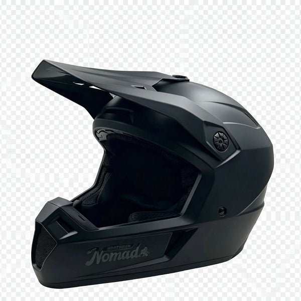 Northern Nomad Trail Blazer Dirt Bike Helmet, Matte Black, Various Sizes D4