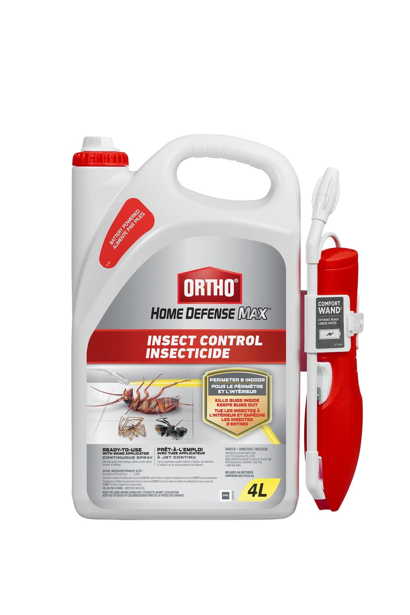Ortho Home Defense MAX Perimeter & Indoor Liquid Ready-to-Use Insect Control, Insecticide, 4-L P3