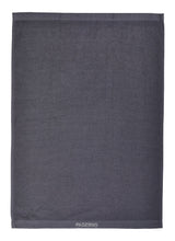PADERNO All-Purpose Ribbed Cotton Terry Kitchen Towels, Charcoal, 2-pk