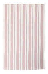 PADERNO All-Purpose Striped Flatweave Terry Kitchen Towels, Red, 2-pk