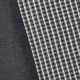 PADERNO All-Purpose Two-Tone Cotton Kitchen Towels, Black, 2-pk
