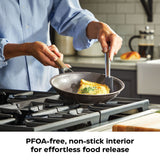 PADERNO Classic Cookware Set, Non-Stick, PFOA-Free, Oven Safe, Champagne Bronze, 12-pc