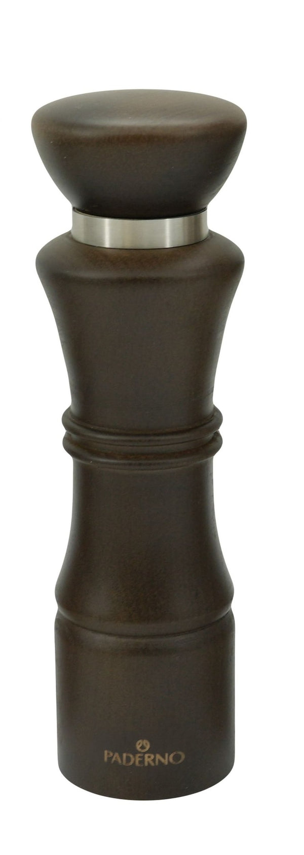 Paderno Dark Wood Salt & Pepper Grinder, Medium, Traditional, 20-cm A7