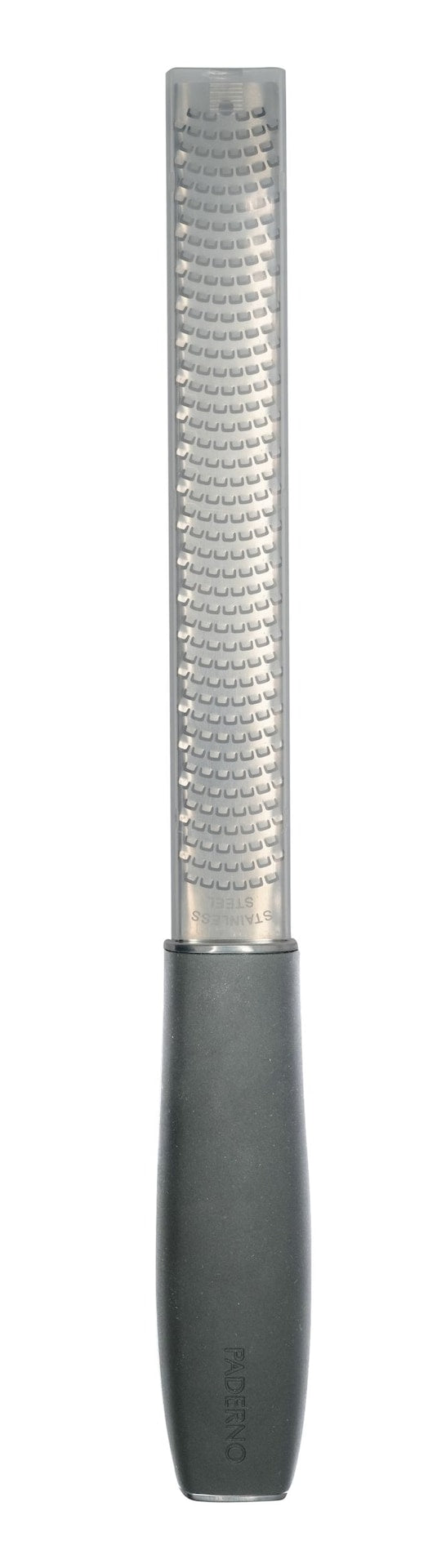 Paderno Etched Zester with Soft Grip Handle and Cover W4