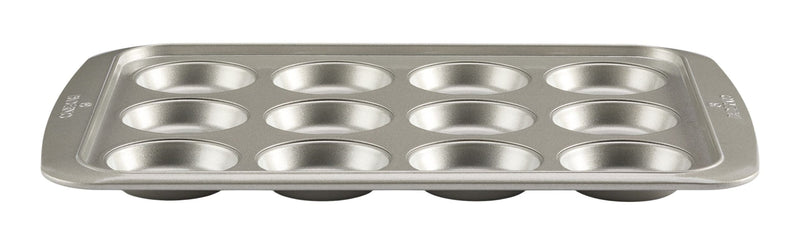 Paderno Professional Muffin Top Pan, Silver, 12-Cup P8