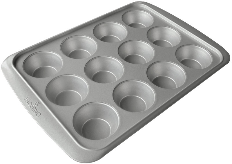 PADERNO Professional Non-Stick Muffin Tin, 12-Cup M7