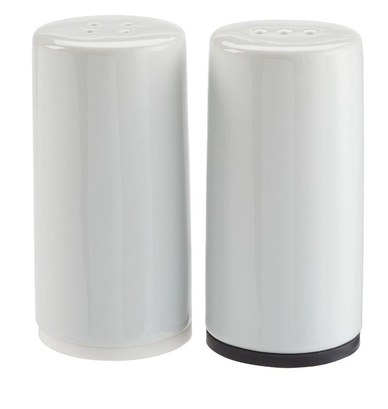 PADERNO Professional Salt & Pepper Shakers, Dishwasher-Safe, White I0