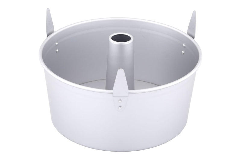 Paderno Professional Uncoated Aluminum Angel Food Cake Pan, Silver H6