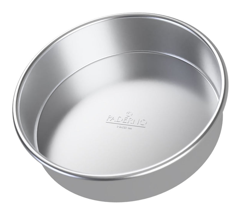 PADERNO Professional Uncoated Aluminum Round Cake Pan, 9-in U4