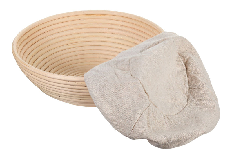 Paderno Vida Cotton/Linen Bread Proofing Basket, 9.84-in G2