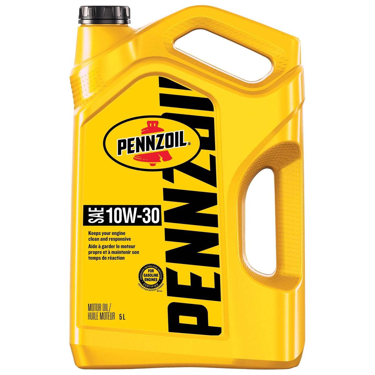 Pennzoil 10W30 Motor Oil, 5-L Jug