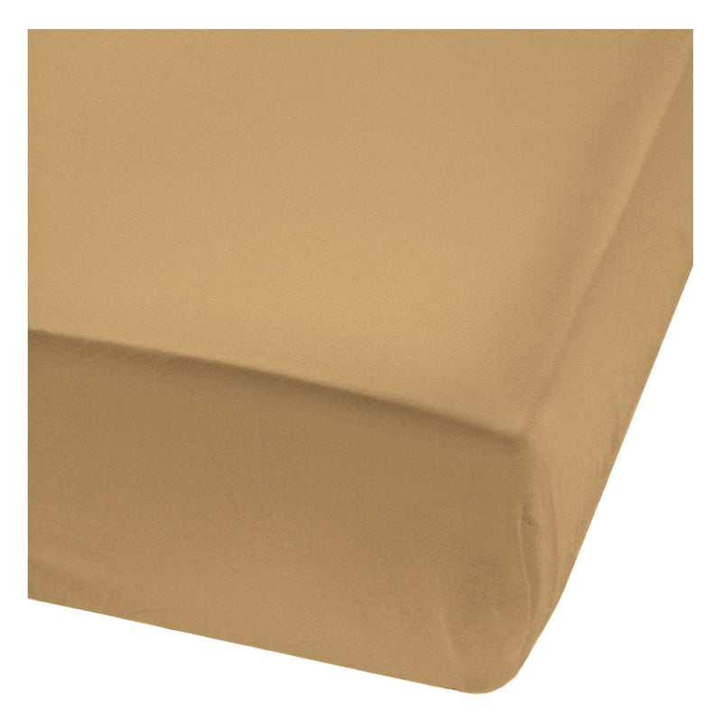 Perlimpinpin Bamboo Baby Crib Fitted Sheets, Honey P5