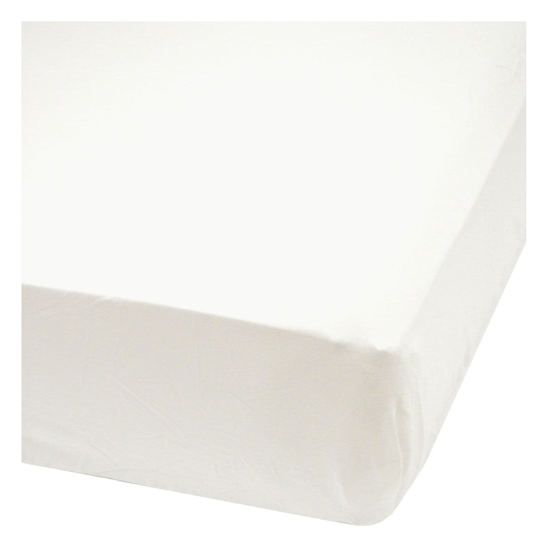 Perlimpinpin Bamboo Baby Crib Fitted Sheets, Ivory Q4