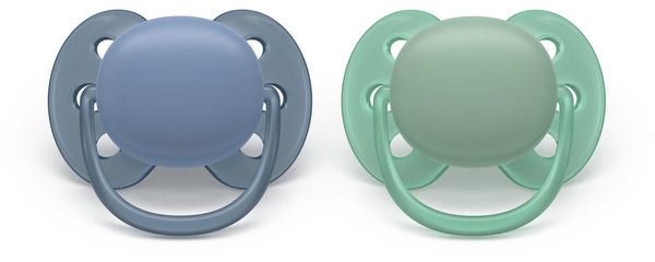 Philips Avent Ultra Soft Blue Pacifier for 6-18M, 2-pk G9
